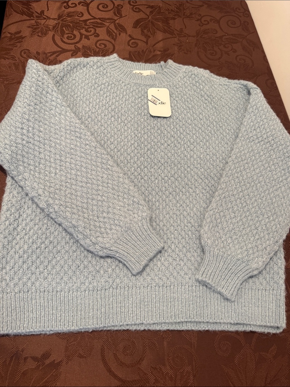 Elodie Crew Neck Sweater. Ladies Size XL - Picture 3 of 12